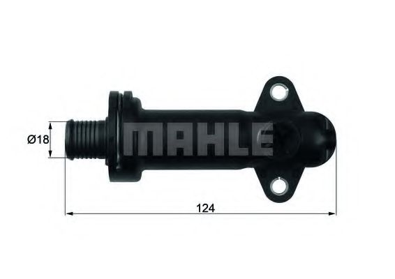 Imagine Termostat, racire recirculare gaze evacuare MAHLE ORIGINAL TE 1 70