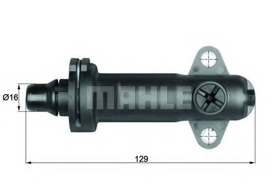 Imagine Termostat, racire recirculare gaze evacuare MAHLE ORIGINAL TE 2 70