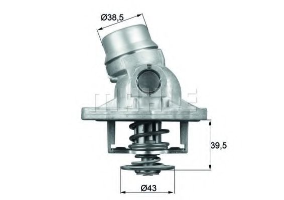 Termostat,lichid racire MAHLE ORIGINAL TI 32 88