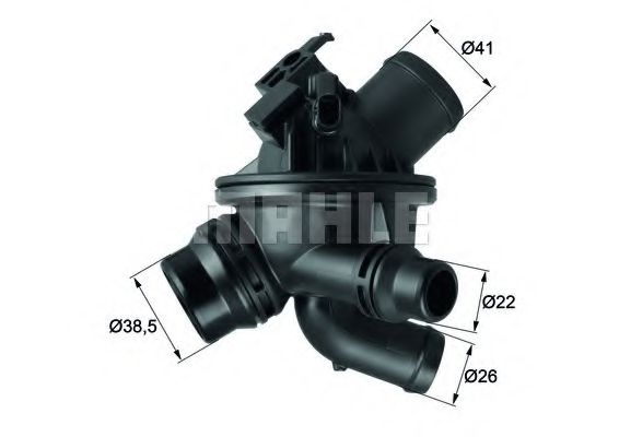 Termostat,lichid racire MAHLE ORIGINAL TM 21 103