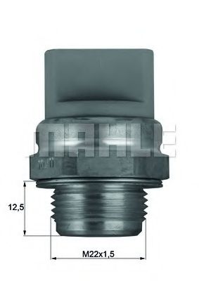 Imagine Comutator temperatura, ventilator radiator MAHLE ORIGINAL TSW 11