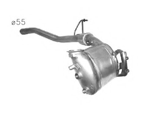 Filtru funingine/particule, sist.de esapament ASSO 04.15002