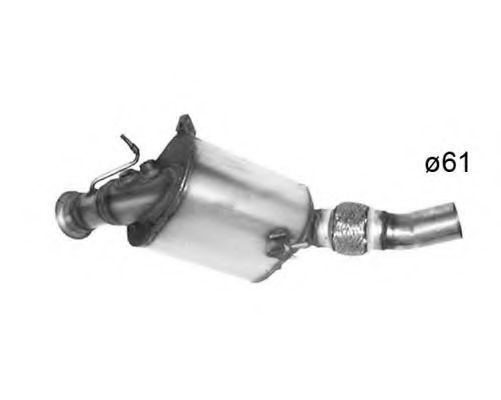 Filtru funingine/particule, sist.de esapament ASSO 08.15011