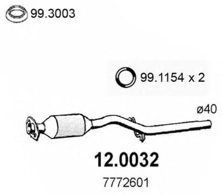 Imagine Catalizator ASSO 12.0032