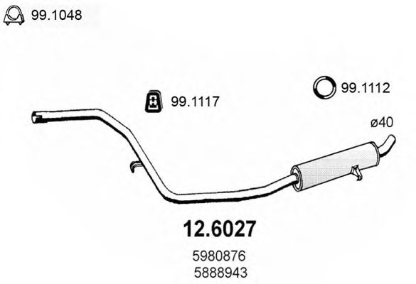 Imagine Toba esapamet intermediara ASSO 12.6027