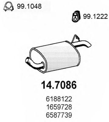 Imagine Toba esapament finala ASSO 14.7086