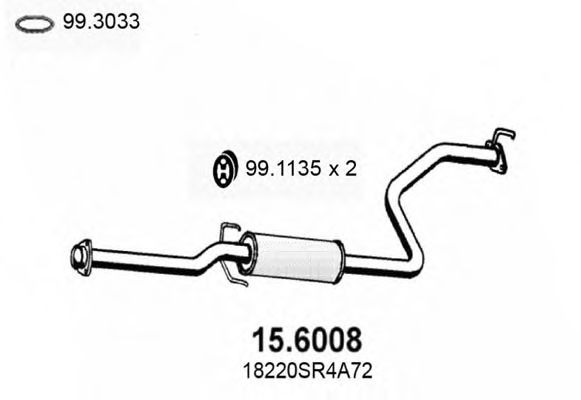 Imagine Toba esapamet intermediara ASSO 15.6008