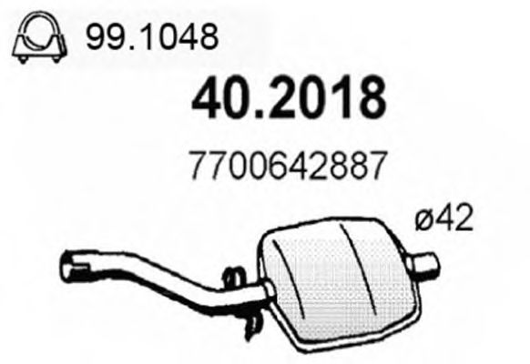 Toba esapament primara ASSO 40.2018