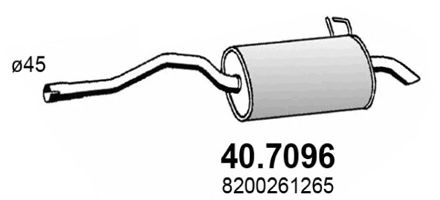 Toba esapament finala ASSO 40.7096