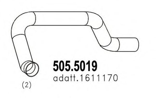 Imagine Racord evacuare ASSO 505.5019