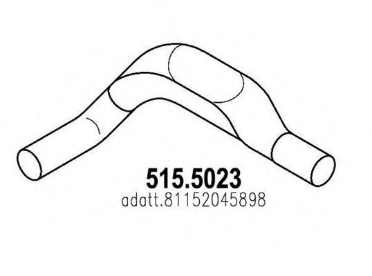Imagine Racord evacuare ASSO 515.5023