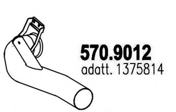 Imagine Racord evacuare ASSO 570.9012