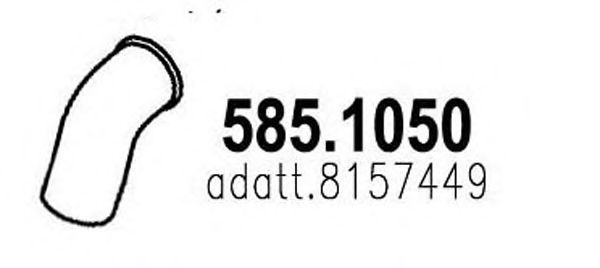 Imagine Racord evacuare ASSO 585.1050