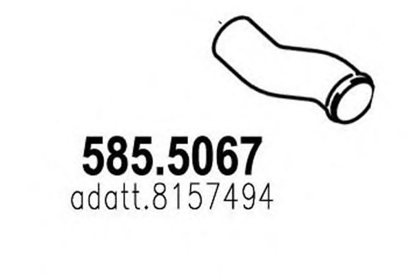 Imagine Racord evacuare ASSO 585.5067