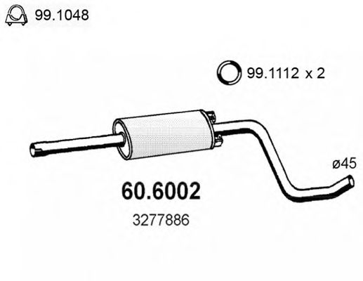 Imagine Toba esapamet intermediara ASSO 60.6002