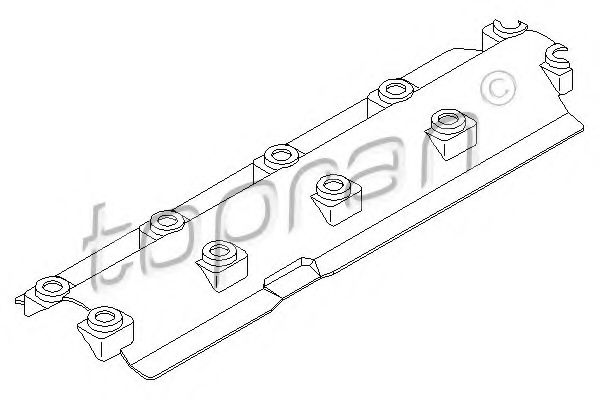 Imagine Scut control ulei, aerisire bloc motor TOPRAN 100 200