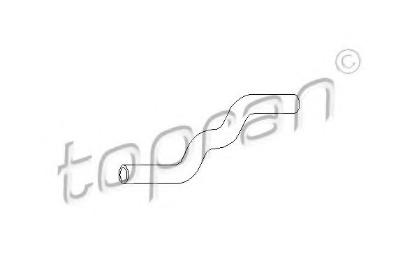 Imagine Furtun radiator TOPRAN 102 873