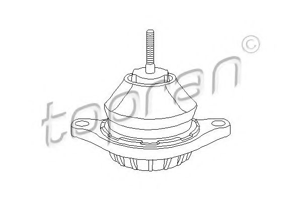 Imagine Suport motor TOPRAN 103 650