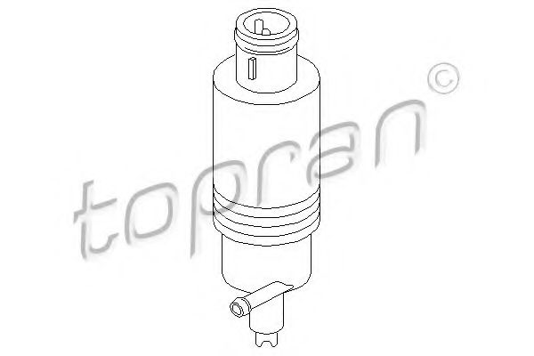 Imagine pompa de apa,spalare parbriz TOPRAN 103 773