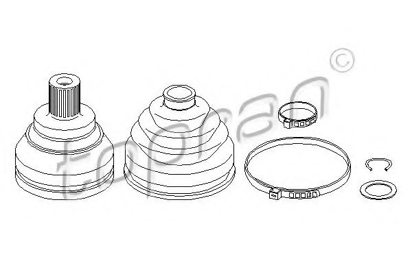 Imagine Set articulatie, planetara TOPRAN 104 075