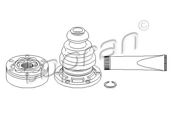 Imagine Set articulatie, planetara TOPRAN 108 118