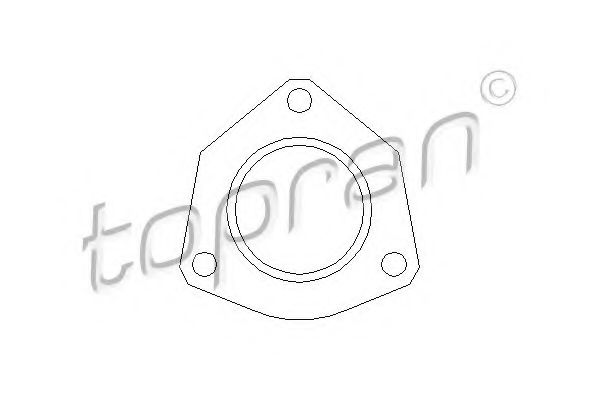 Imagine Garnitura, racord evacuare TOPRAN 108 141