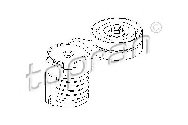 Imagine Intinzator curea, curea distributie TOPRAN 108 222