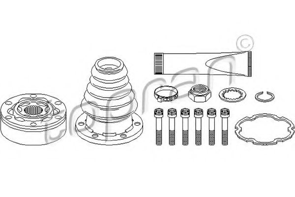 Imagine Set articulatie, planetara TOPRAN 108 356