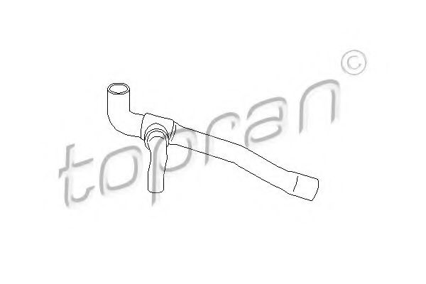 Imagine Furtun radiator TOPRAN 109 009