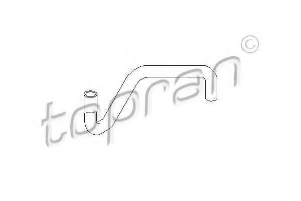 Imagine Furtun radiator TOPRAN 109 012