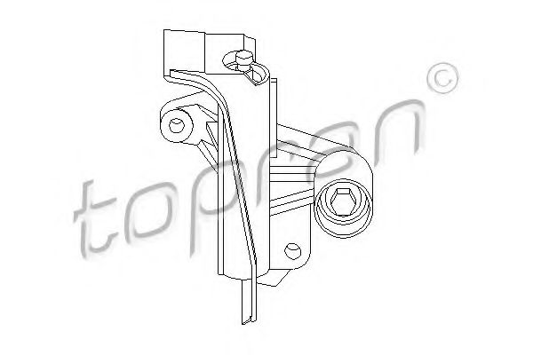 Mecanism tensionare, curea distributie TOPRAN 109 142
