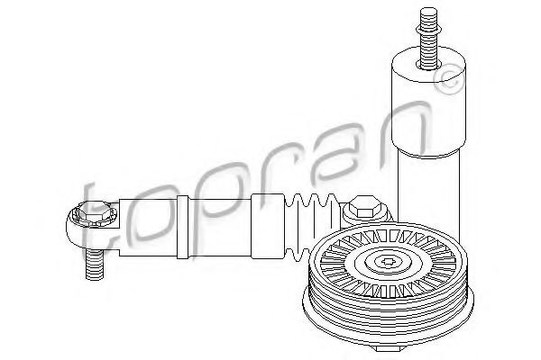 Imagine Intinzator curea, curea distributie TOPRAN 109 150