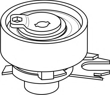 Imagine rola intinzator,curea distributie TOPRAN 109 161