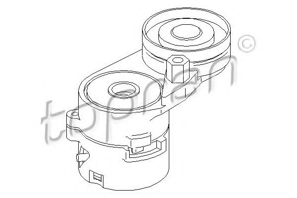 Imagine Intinzator curea, curea distributie TOPRAN 109 171