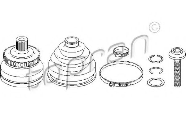 Imagine Set articulatie, planetara TOPRAN 109 397