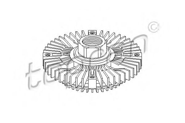 Imagine Cupla, ventilator radiator TOPRAN 109 608