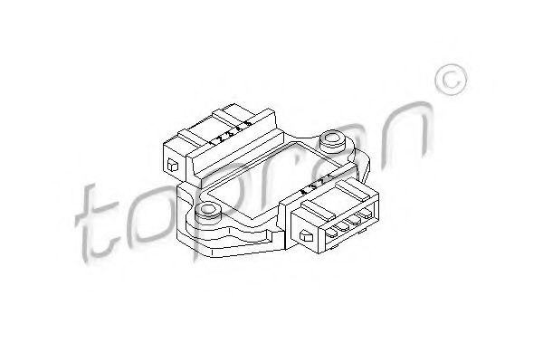 Imagine unitate de control,sistem de aprindere TOPRAN 109 882