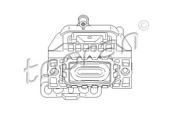 Imagine Suport motor TOPRAN 110 758