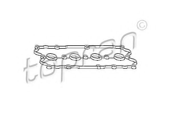Imagine Garnitura, capac supape TOPRAN 110 858