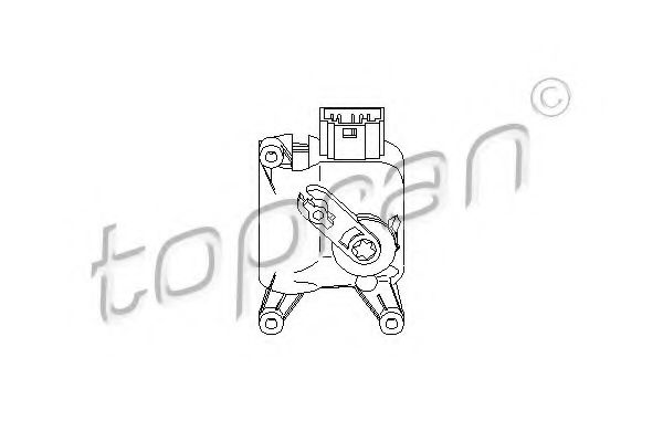 Imagine Element de reglare, clapeta carburator TOPRAN 111 097