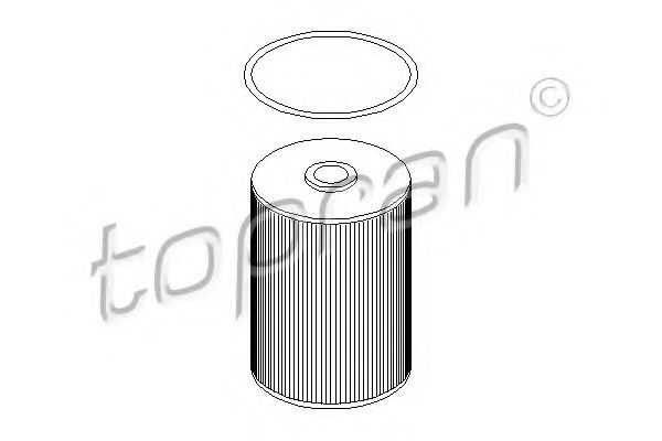 Imagine filtru combustibil TOPRAN 111 169