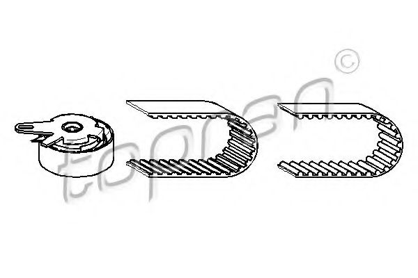 Imagine Set curea de distributie TOPRAN 111 206