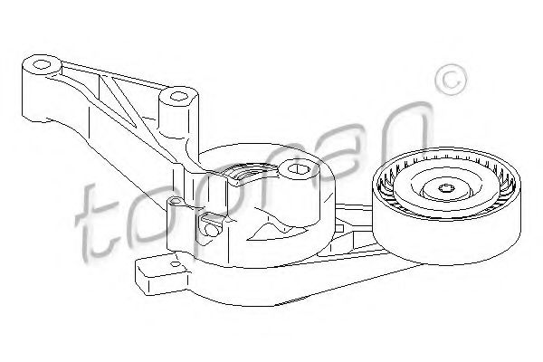 Imagine Intinzator curea, curea distributie TOPRAN 111 529