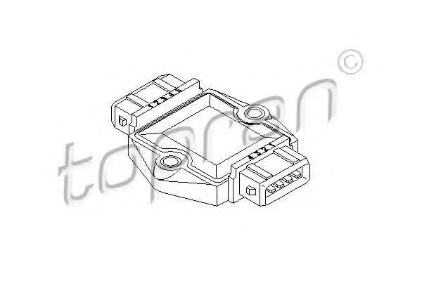 Imagine unitate de control,sistem de aprindere TOPRAN 111 739