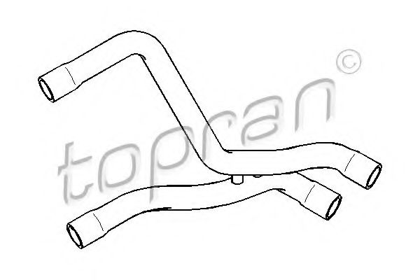 Imagine Furtun radiator TOPRAN 111 793