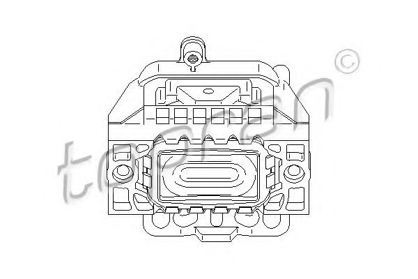 Imagine Suport motor TOPRAN 111 896