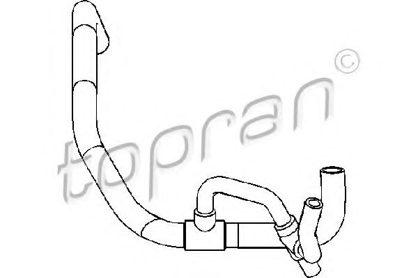 Imagine Furtun radiator TOPRAN 112 022