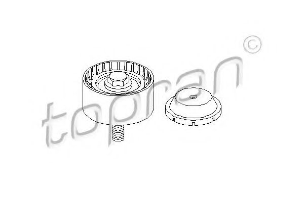 Imagine Rola ghidare/conducere, curea transmisie TOPRAN 112 970
