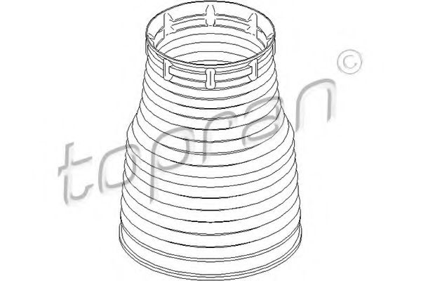 Imagine Capac protectie/Burduf, amortizor TOPRAN 113 188