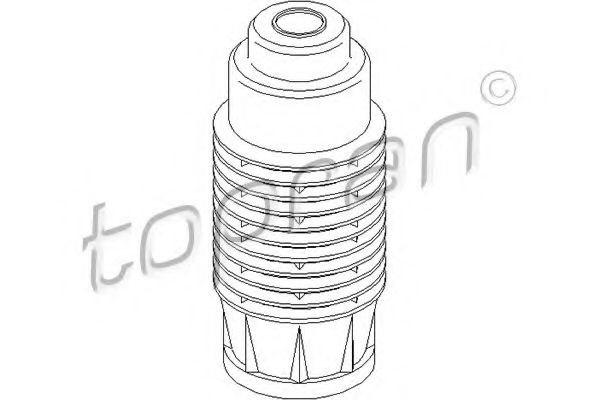 Imagine Capac protectie/Burduf, amortizor TOPRAN 200 433